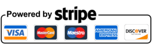 Powered by Stripe