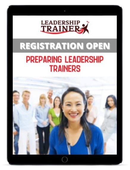 Preparing Leadership Trainers iPad 1